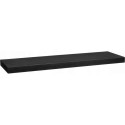 5five Decorative shelf black FIXY, 80 cm