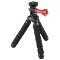 Hama Flex 2in1 tripod Smartphone/Digital camera 3 leg(s) Black