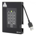 Apricorn Aegis Fortress 4 TB USB Type-A 3.2 Gen 1 (3.1 Gen 1) Black