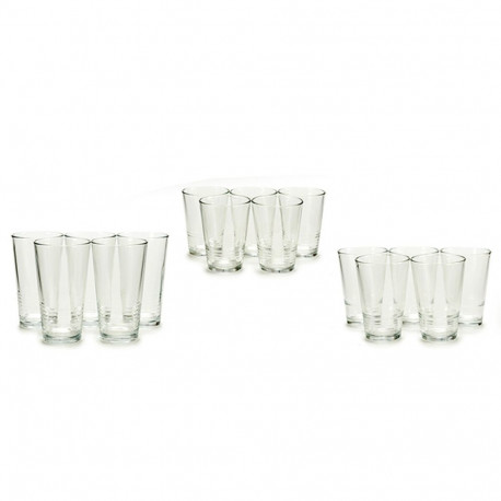 Klaaside komplekt Vivalto S18091/BHA S18091/BHA Läbipaistev Klaas