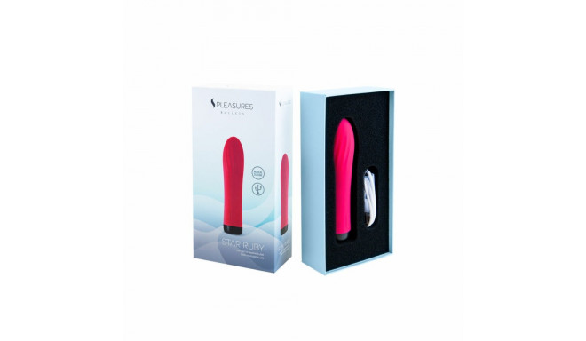 Kuul-vibraator S Pleasures Roosa (13,7 x 3,5 cm)