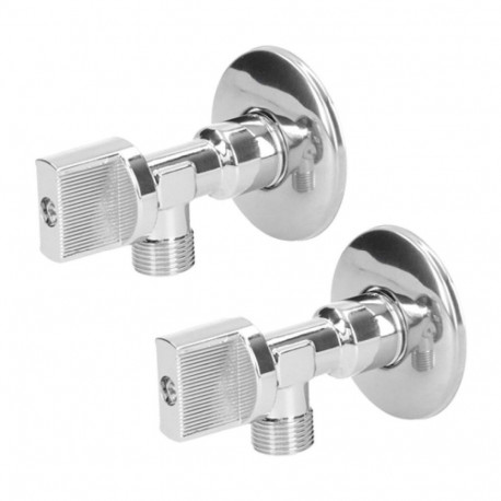 Ключ регулирования 1/2" x 3/8" 2 Предметы ABS Латунь 1/2" x 3/8"