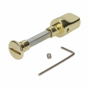 Handle with thumb screw EDM 85443 10098 Zamak 78 x 6 mm With unlock function