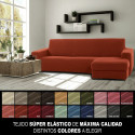 Atpūtas krēsla pārvalks ar īsu labo roku Sofaskins NIAGARA 210 - 340 cm - Brūns