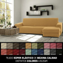 Atpūtas krēsla pārvalks ar īsu labo roku Sofaskins NIAGARA 210 - 340 cm - Brūns