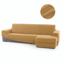 Atpūtas krēsla pārvalks ar īsu labo roku Sofaskins NIAGARA 210 - 340 cm - Brūns