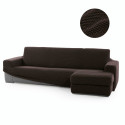 Atpūtas krēsla pārvalks ar īsu labo roku Sofaskins NIAGARA 210 - 340 cm - Brūns