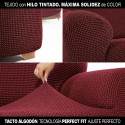 Cover for chaise longue with long left arm Sofaskins NIAGARA 210 - 340 cm - Fuchsia