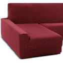 Cover for chaise longue with long left arm Sofaskins NIAGARA 210 - 340 cm - Fuchsia