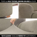 Cover for chaise longue with long left arm Sofaskins NIAGARA 210 - 340 cm - Fuchsia