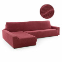 Cover for chaise longue with long left arm Sofaskins NIAGARA 210 - 340 cm - Fuchsia