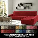 Cover for chaise longue with long right arm Sofaskins NIAGARA 210 - 340 cm - Light Grey
