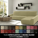 Cover for chaise longue with long right arm Sofaskins NIAGARA 210 - 340 cm - Light Grey