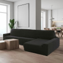 Cover for chaise longue with long right arm Sofaskins NIAGARA 210 - 340 cm - Light Grey