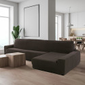 Cover for chaise longue with long right arm Sofaskins NIAGARA 210 - 340 cm - Light Grey