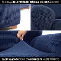 Pārsegs atpūtas krēslam ar garu labo roku Sofaskins NIAGARA 210 - 340 cm - Gaiši Pelēks