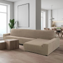 Cover for chaise longue with long right arm Sofaskins NIAGARA 210 - 340 cm - Light Grey