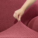 Pārsegs atpūtas krēslam ar garu labo roku Sofaskins NIAGARA 210 - 340 cm - Gaiši Pelēks