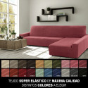 Pārsegs atpūtas krēslam ar garu labo roku Sofaskins NIAGARA 210 - 340 cm - Gaiši Pelēks