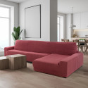 Cover for chaise longue with long right arm Sofaskins NIAGARA 210 - 340 cm - Light Grey