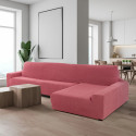 Cover for chaise longue with long right arm Sofaskins NIAGARA 210 - 340 cm - Light Grey