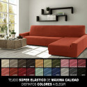 Cover for chaise longue with long right arm Sofaskins NIAGARA 210 - 340 cm - Light Grey