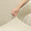 Cover for chaise longue with long right arm Sofaskins NIAGARA 210 - 340 cm - Light Grey