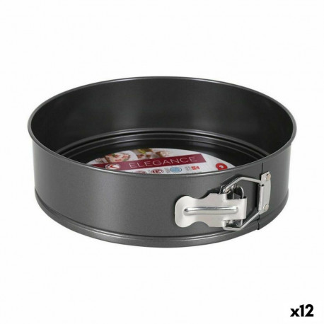 lahtikäiv tordivorm Quttin Must Süsinikteras 24 x 7 cm (12 Ühikut)