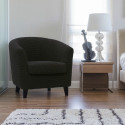 Pārvalks krēslam Sofaskins NIAGARA 1 vietas - Melns