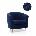 Armchair slipcovers Sofaskins NIAGARA 1 place - Black