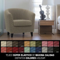 Armchair slipcovers Sofaskins NIAGARA 1 place - Black