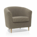 Armchair slipcovers Sofaskins NIAGARA 1 place - Black