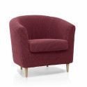 Armchair slipcovers Sofaskins NIAGARA 1 place - Black