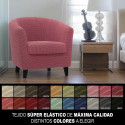 Armchair slipcovers Sofaskins NIAGARA 1 place - Black