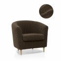 Armchair slipcovers Sofaskins NIAGARA 1 place - Black