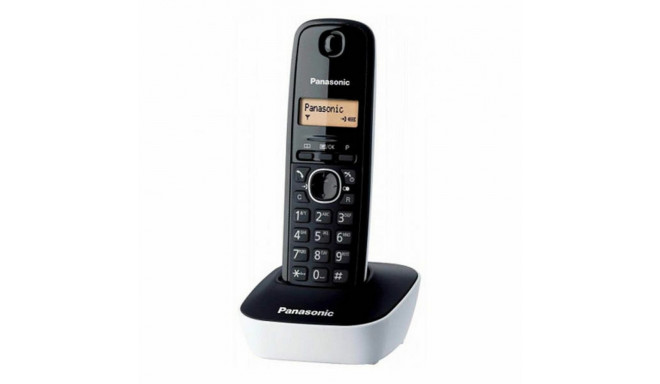 Wireless Phone Panasonic KX-TG1611SPW Amber Black/White