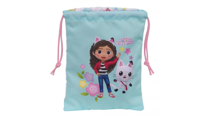 Lunchbox Gabby's Dollhouse Light Blue Polyester 300D 20 x 25 cm