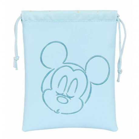 Suupistekott Mickey Mouse Baby Helesinine Polüuretaan 20 x 25 cm