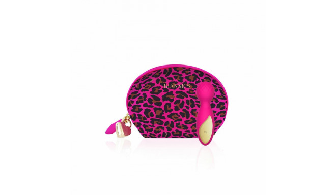 Настенный массажер Lovely Leopard Mini Rianne S Розовый Позолоченный