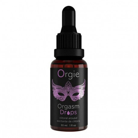 Stimuleeriv geel Orgie Orgasm Drops 30 ml