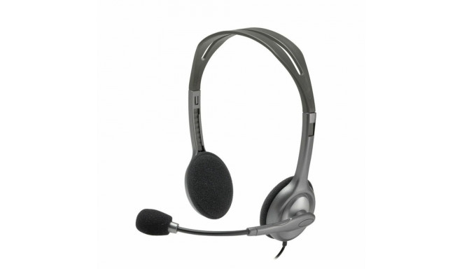 Kõrvaklapid Mikrofoniga Logitech LGT-H110 Hall