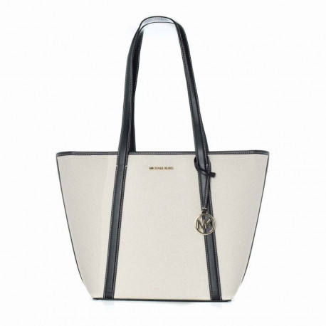 Naiste Kotid Michael Kors PRATT Valge 29 x 28 x 12 cm