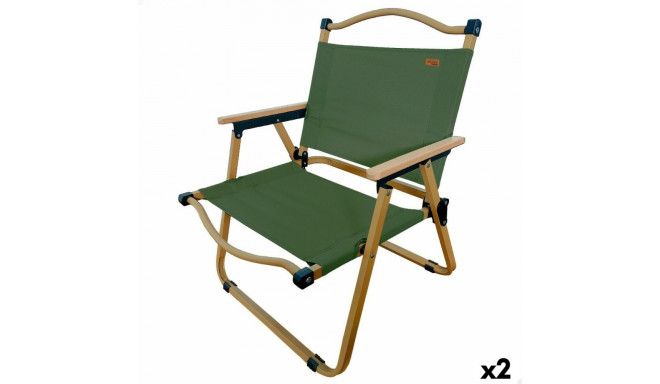 Foldable Camping Chair Aktive (2 Units)