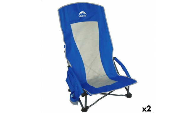 Foldable Camping Chair Aktive (2 Units)