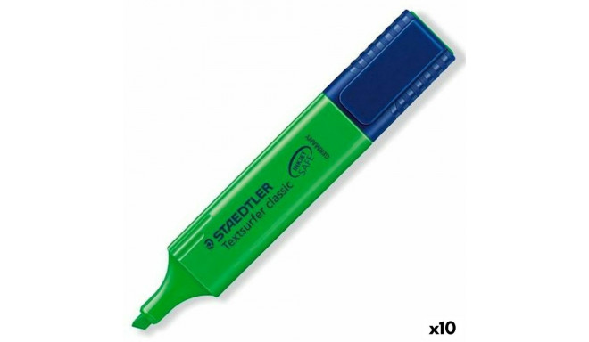 Флуоресцентный маркер Staedtler Textsurfer Classic Зеленый 10 штук