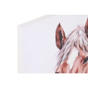 Painting Home ESPRIT Beige Pink Canvas MDF Wood Horse Shabby Chic 80 x 2,5 x 60 cm (2 Units) Painting Home ESPRIT Beige Pink Canvas MDF Wood Horse Shabby Chic 80 x 2,5 x 60 cm (2 Units)