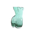 Vase Home ESPRIT Blue Green Crystal 18 x 17 x 28 cm (2 Units) Vase Home ESPRIT Blue Green Crystal 18 x 17 x 28 cm (2 Units)