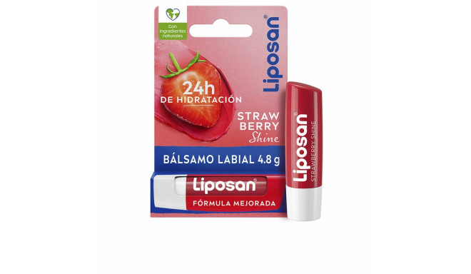 Huulepalsam Liposan STRAWBERRY SHINE Maasikas 4,8 g