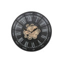 Seinakell Home ESPRIT Must Raud 75 x 7 x 75 cm
