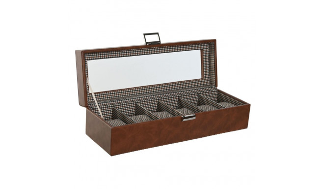 Jewelry box Home ESPRIT Brown Crystal 33 x 11,5 x 9 cm